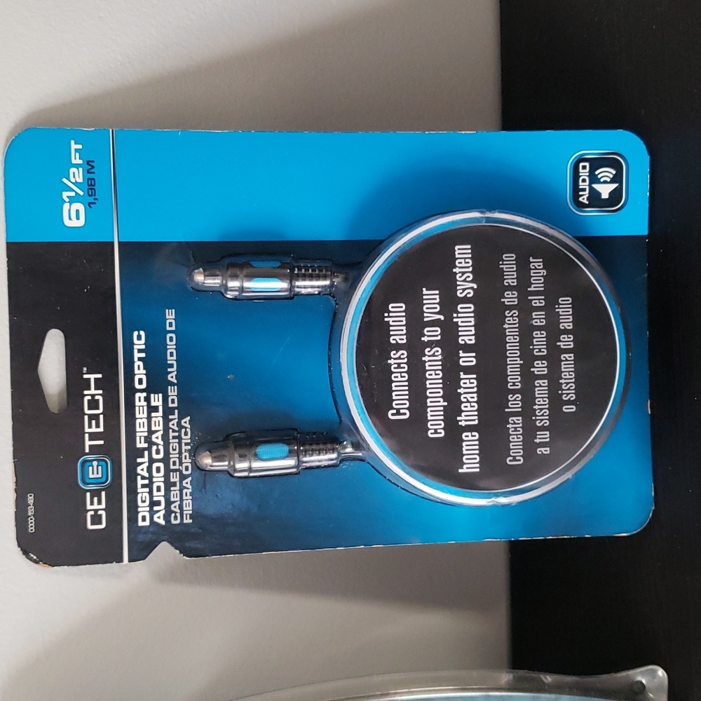 CE Tech Fiber Optic Audio Cable